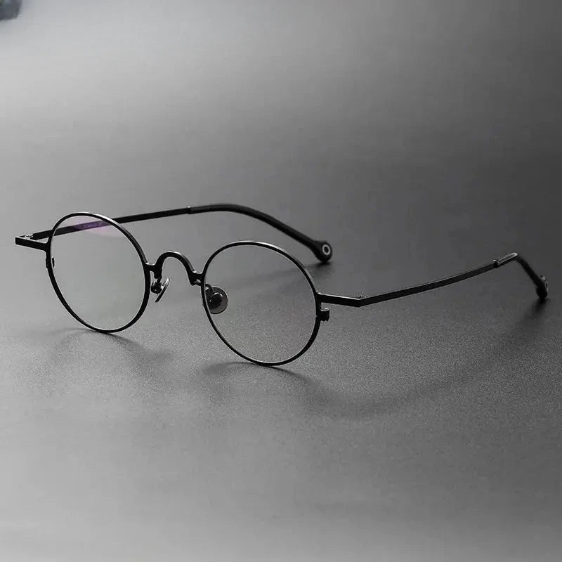 Unisex Round Full Rim Prescription Glasses 369080 — view 4 | Rx Spectacle