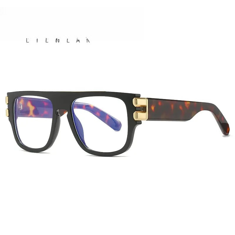 Unisex Browline Full Rim Oversized Prescription Glasses 234200 — view 1 | Rx Spectacle