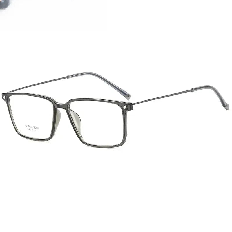 Unisex Square Full Rim Alloy Prescription Glasses 32150 — view 1 | Rx Spectacle