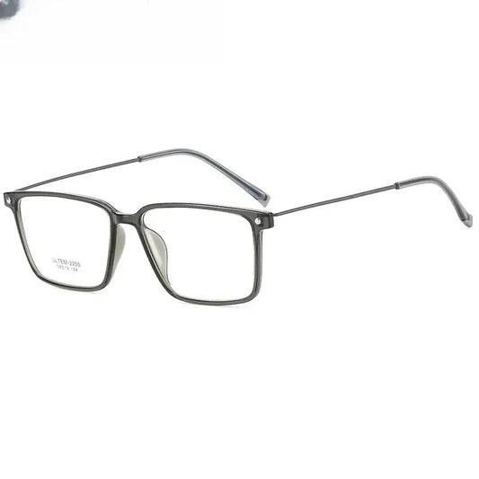Unisex Square Full Rim Alloy Prescription Glasses 32150 — view 1 | Rx Spectacle