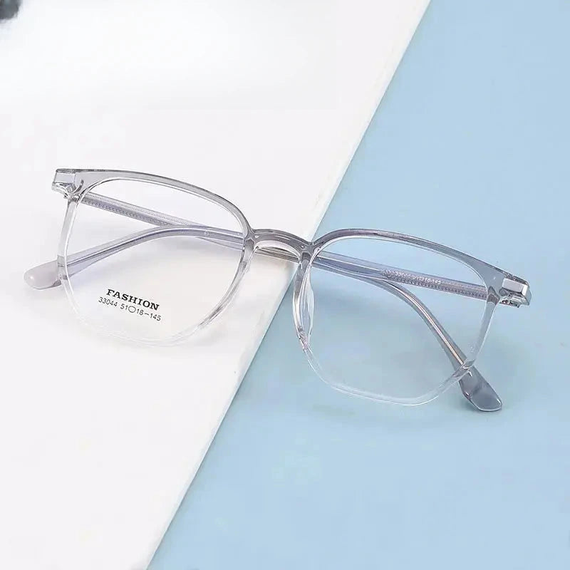 Women's Square Full Rim TR90 Prescription Glasses 33004 — view 1 | Rx Spectacle