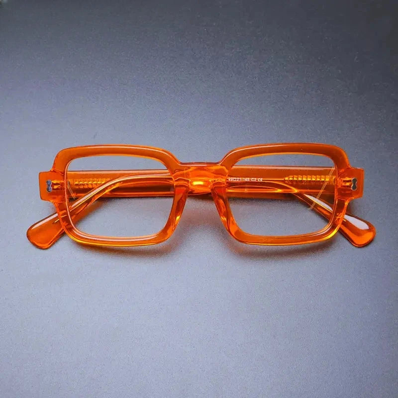Unisex Square Full Rim Acetate Prescription Glasses Gxyj-1179 — view 1 | Rx Spectacle