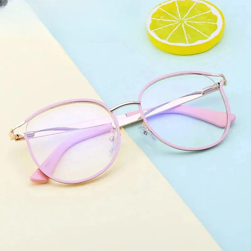 Women's Oval Full Rim TR90 Prescription Glasses 95785 — view 1 | Rx Spectacle