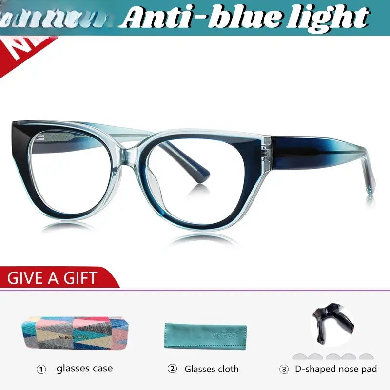 Unisex Oval Full Rim Titanium Reading Glasses 97020 — view 5 | Rx Spectacle