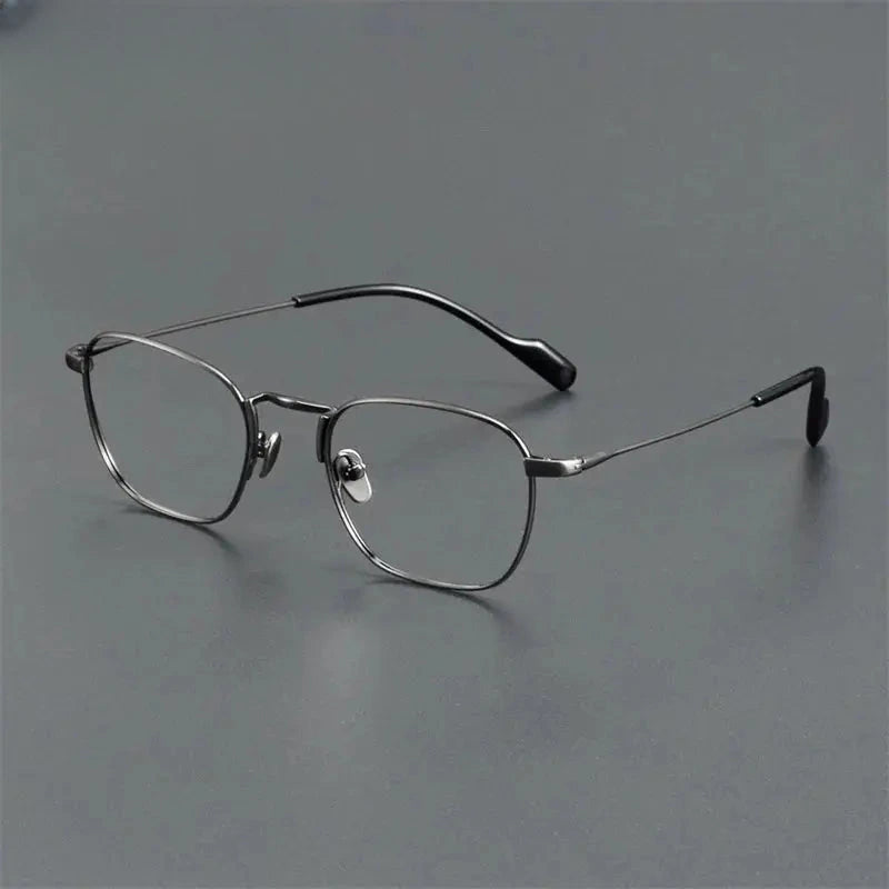 Women's Polygon Full Rim Titanium Prescription Glasses 879142 — view 6 | Rx Spectacle