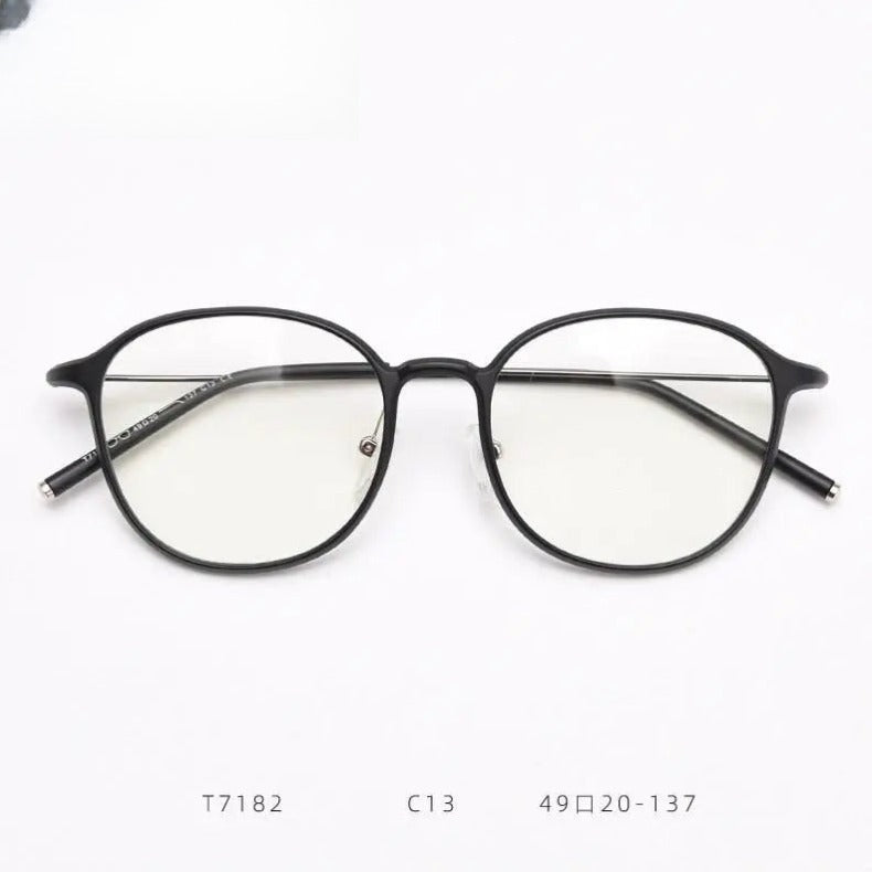 Women's Round Full Rim TR90 Prescription Glasses — view 5 | Rx Spectacle