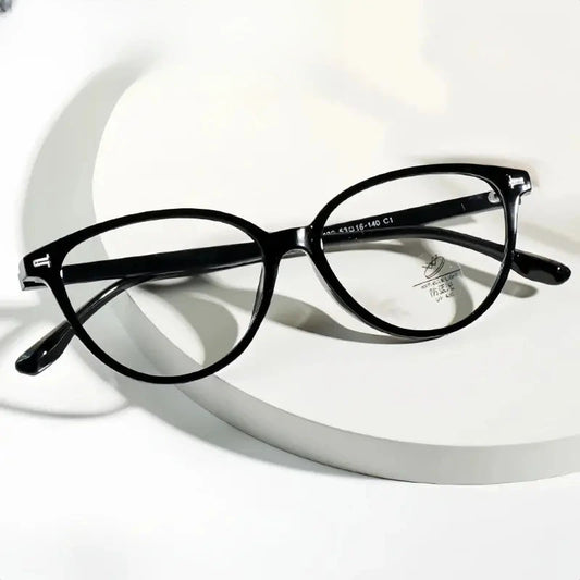 Women's Cat Eye Full Rim TR90 Prescription Glasses 323132 — view 1 | Rx Spectacle