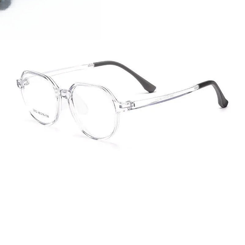 Unisex Round Full Rim Titanium Prescription Glasses 2602 — view 5 | Rx Spectacle