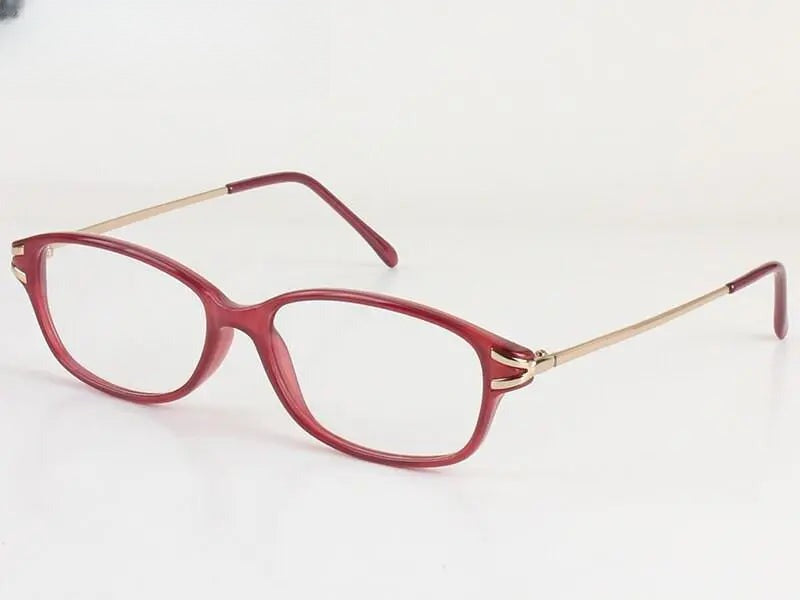 Women's Square Full Rim Acetate Prescription Glasses 6009a — view 3 | Rx Spectacle