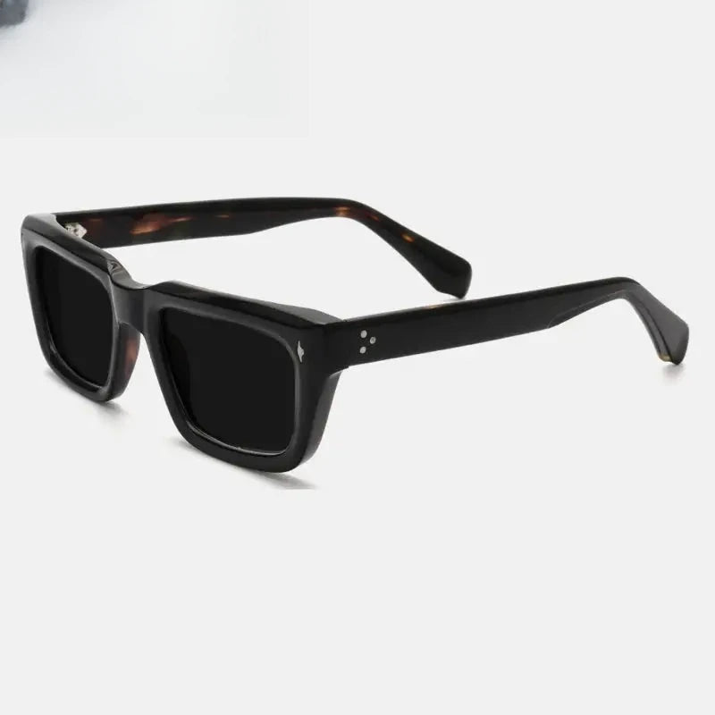 Unisex Square Full Rim Acetate Prescription Glasses Mo13 — view 20 | Rx Spectacle