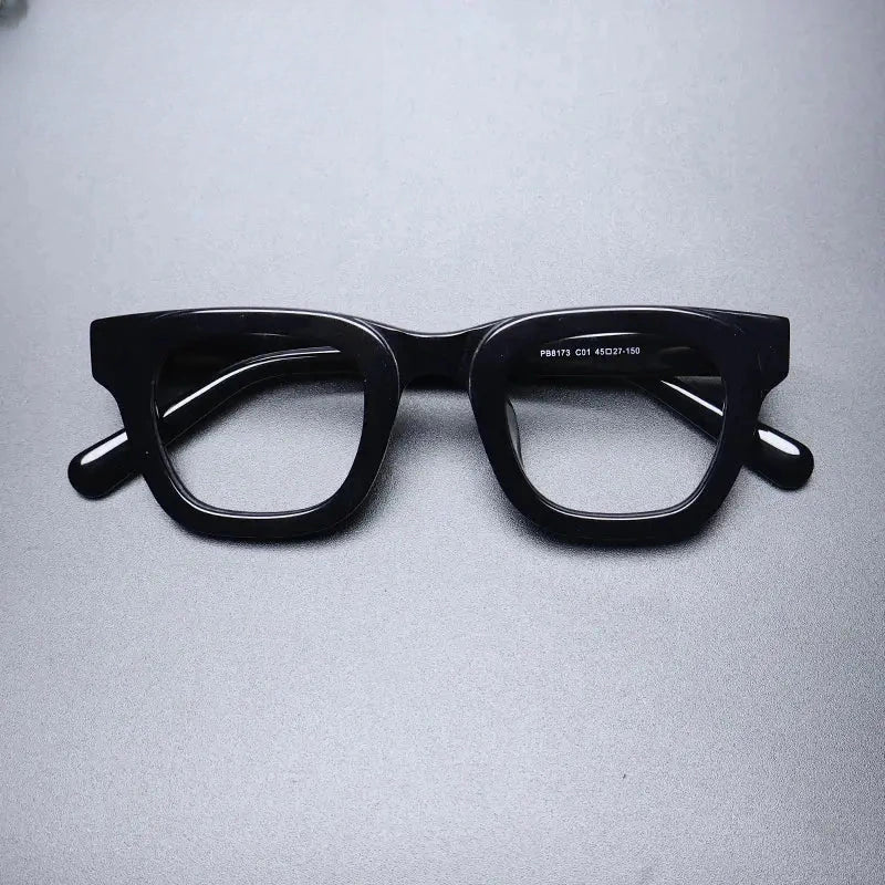 Unisex Square Full Rim Acetate Prescription Glasses Gxyj1478 — view 1 | Rx Spectacle