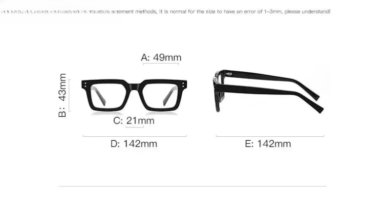 Women's Square Full Rim TR90 Reading Glasses 2192 — view 14 | Rx Spectacle