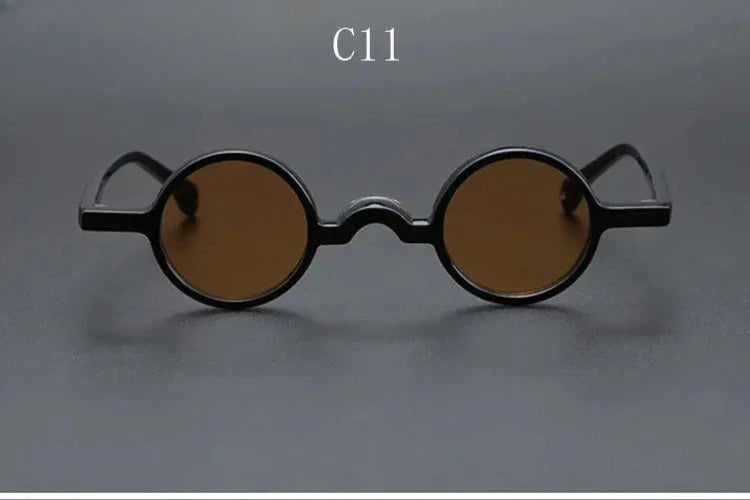 Unisex Round Full Rim Acetate Prescription Glasses 2534 — view 15 | Rx Spectacle