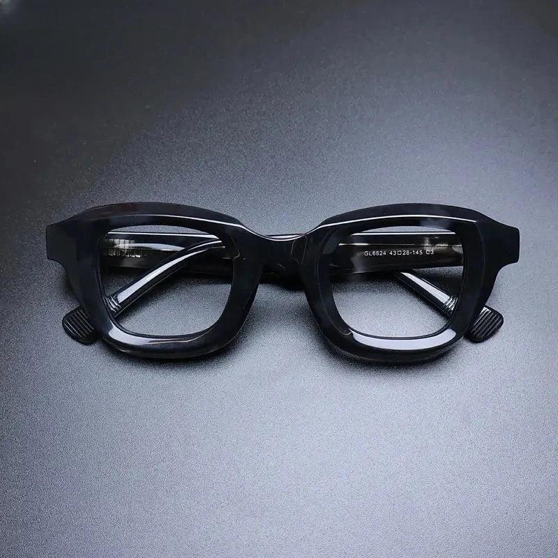 Unisex Square Full Rim Acetate Prescription Glasses Gxyj1145 — view 1 | Rx Spectacle