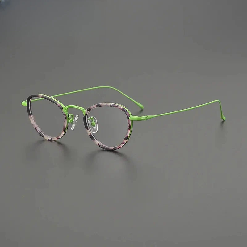 Women's Cat Eye Full Rim Titanium Prescription Glasses G85896 — view 1 | Rx Spectacle