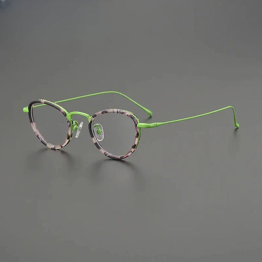 Women's Cat Eye Full Rim Titanium Prescription Glasses G85896 — view 1 | Rx Spectacle