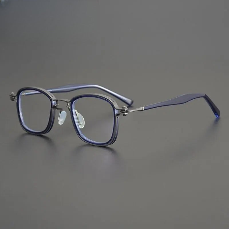 Unisex Square Full Rim Acetate Prescription Glasses Gxyj698 — view 1 | Rx Spectacle