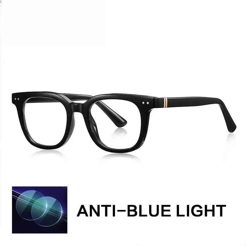 Unisex Square Full Rim Titanium Reading Glasses Gxyj2229 — view 6 | Rx Spectacle