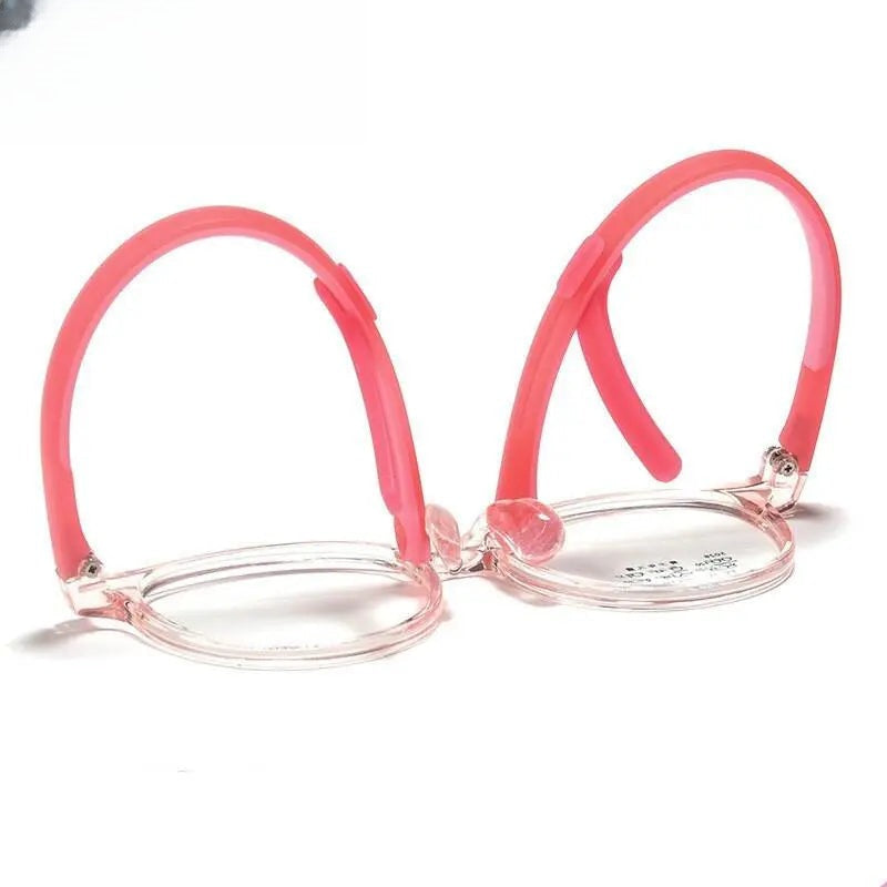 Unisex Round Full Rim Titanium Prescription Glasses 5028 — view 9 | Rx Spectacle