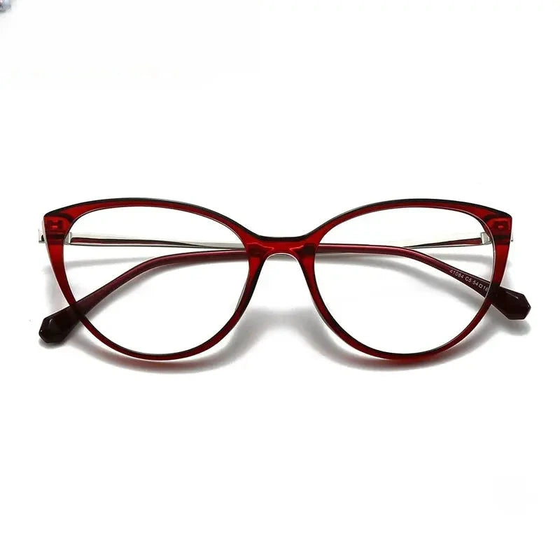 Women's Cat Eye Full Rim Acetate Prescription Glasses 341084 — view 8 | Rx Spectacle