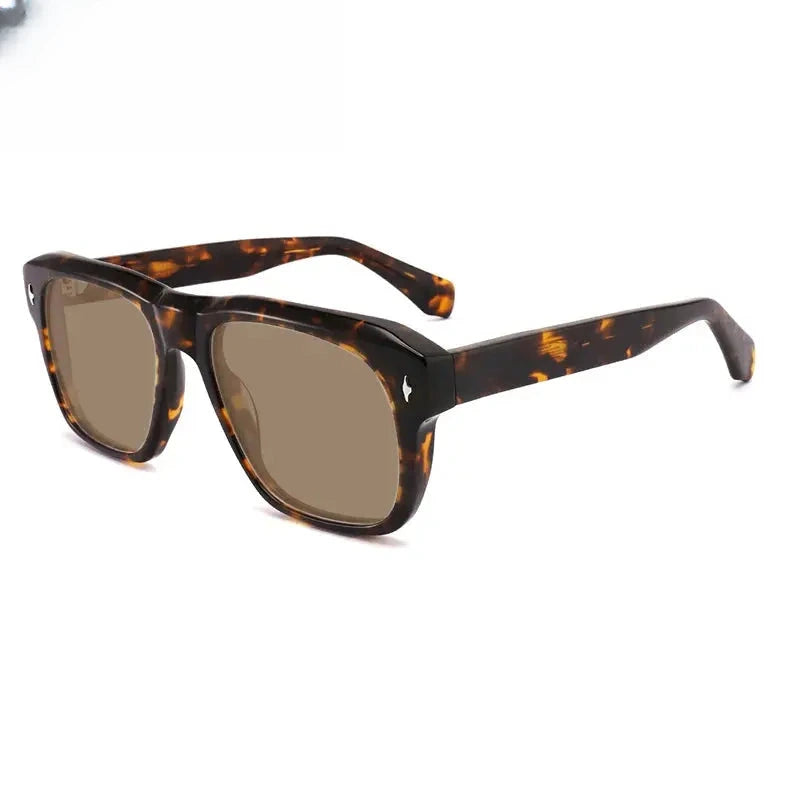 Unisex Square Full Rim Acetate Prescription Glasses Mo16 — view 20 | Rx Spectacle