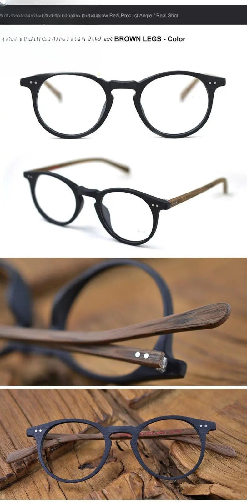 Men's Round Full Rim Acetate Prescription Glasses 2172015 — view 17 | Rx Spectacle