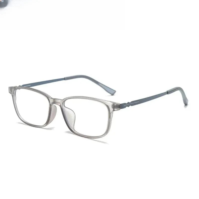 Women's Square Full Rim Titanium Prescription Glasses 681346 — view 6 | Rx Spectacle