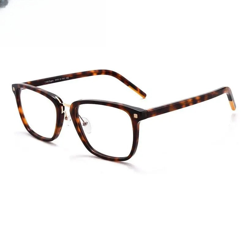 Unisex Square Full Rim Acetate Prescription Glasses Gxyj312 — view 9 | Rx Spectacle