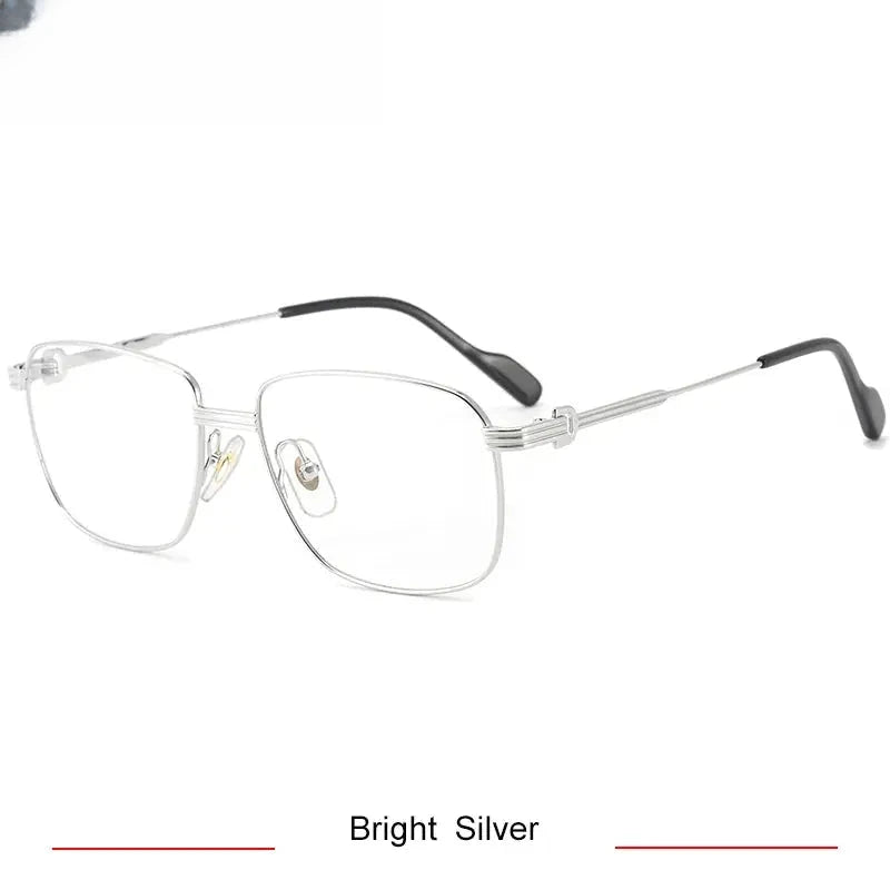 Women's Polygon Full Rim Titanium Prescription Glasses 302940 — view 5 | Rx Spectacle