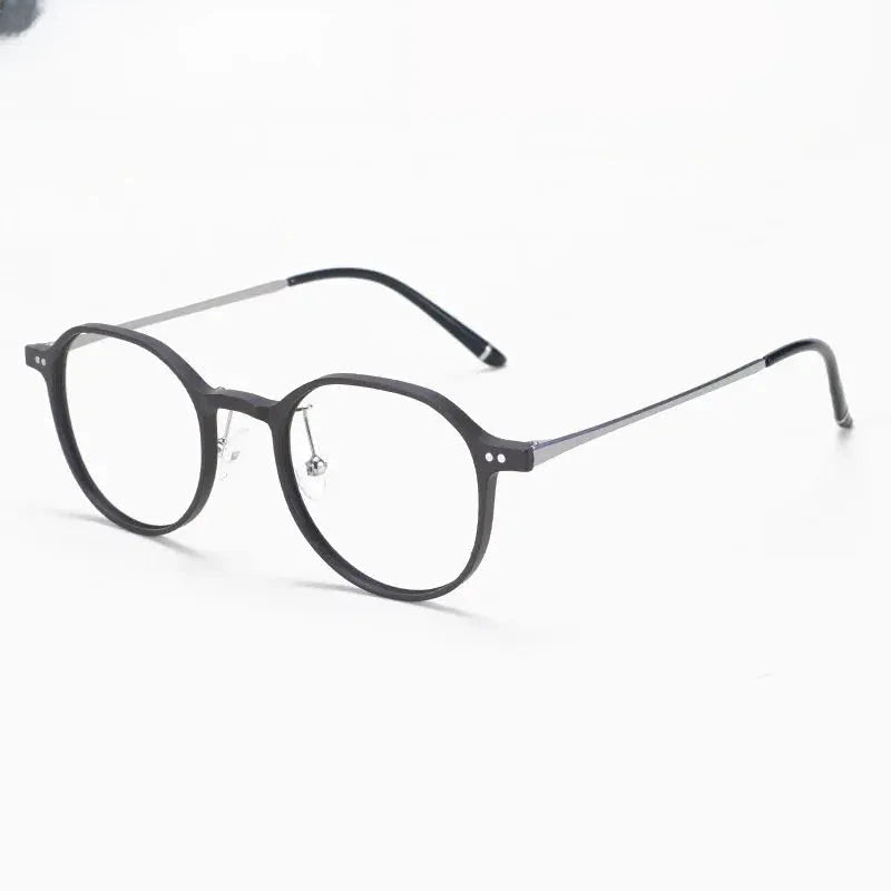 Unisex Round Full Rim Ultem Prescription Glasses 2186 — view 10 | Rx Spectacle