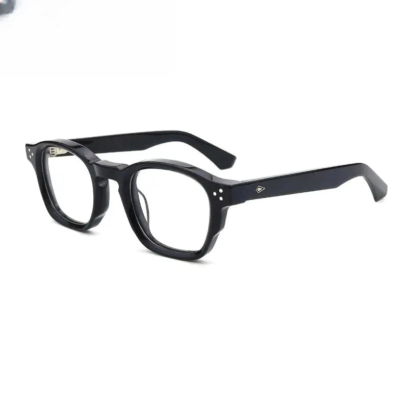 Unisex Browline Full Rim Acetate Prescription Glasses G66302 — view 6 | Rx Spectacle