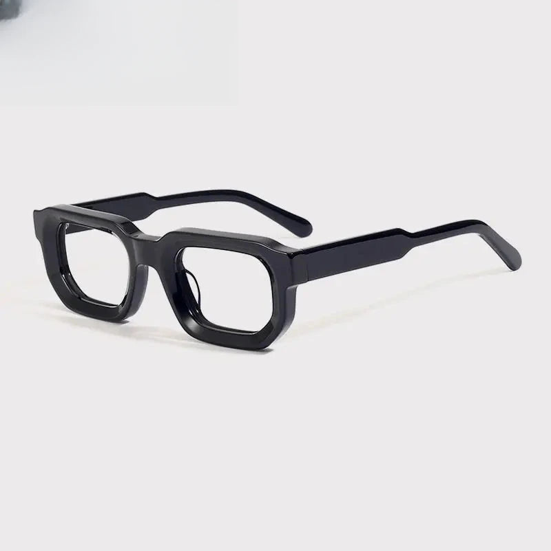 Unisex Browline Full Rim Acetate Prescription Glasses 1532 — view 1 | Rx Spectacle