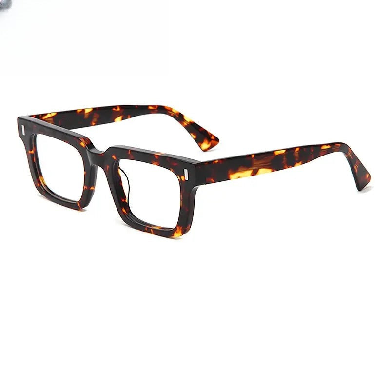 Unisex Browline Full Rim Acetate Prescription Glasses 235046 — view 1 | Rx Spectacle