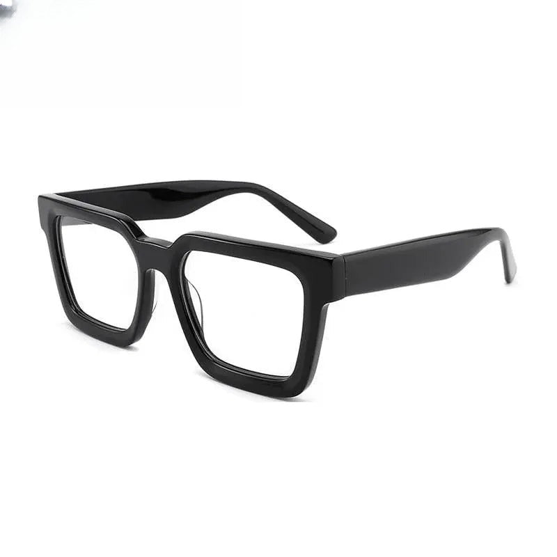 Unisex Square Full Rim Acetate Prescription Glasses Gxyj793 — view 4 | Rx Spectacle