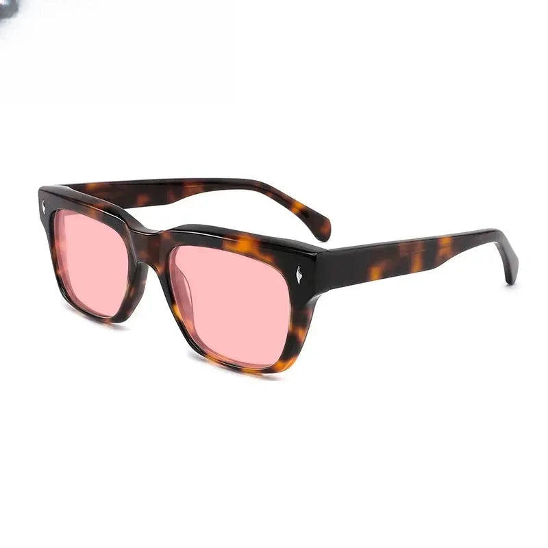 Unisex Square Full Rim Acetate Prescription Glasses Mo15 — view 17 | Rx Spectacle