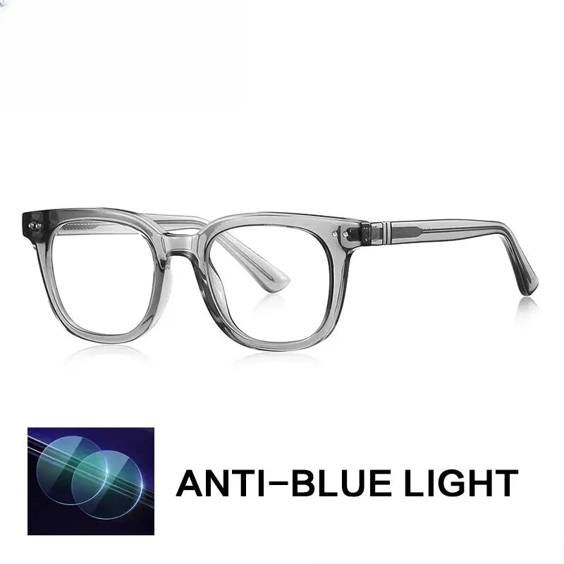 Unisex Square Full Rim Titanium Reading Glasses Gxyj2229 — view 7 | Rx Spectacle