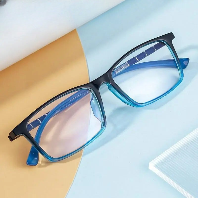 Men's Square Full Rim TR90 Sports Glasses 96005R — view 9 | Rx Spectacle