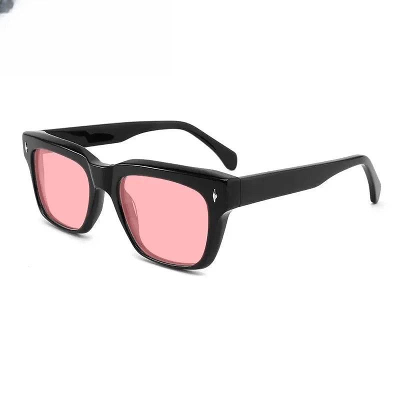 Unisex Square Full Rim Acetate Prescription Glasses Mo15 — view 24 | Rx Spectacle