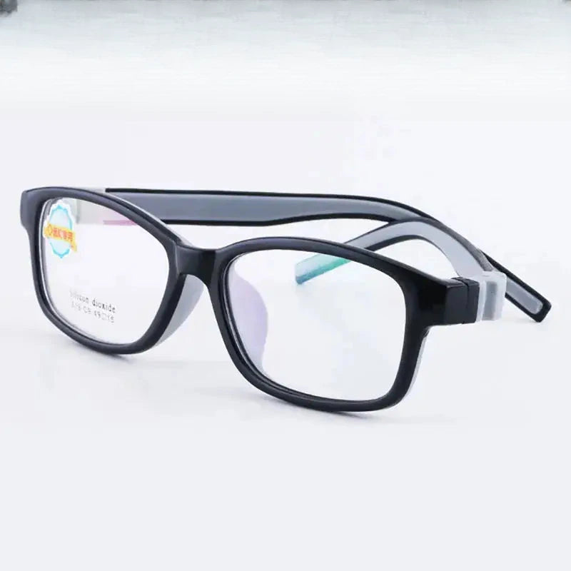 Unisex Square Full Rim TR90 Prescription Glasses 51947 — view 1 | Rx Spectacle