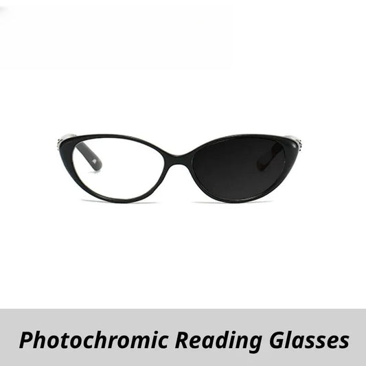 Women's Cat Eye Full Rim Alloy Reading Glasses 725001 — view 1 | Rx Spectacle