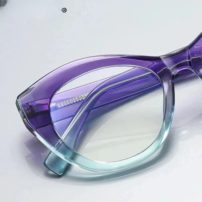 Women's Cat Eye Full Rim TR90 Reading Glasses 2168 — view 3 | Rx Spectacle