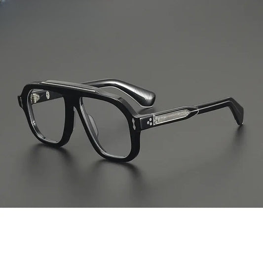 Women's Browline Full Rim Acetate Prescription Glasses 679433 — view 1 | Rx Spectacle