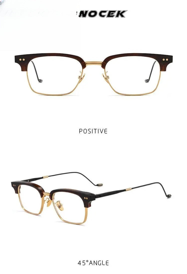 Unisex Square Full Rim Acetate Prescription Glasses Gxyj184 — view 14 | Rx Spectacle