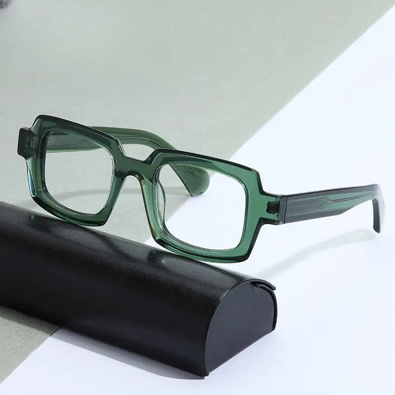Unisex Square Full Rim Acetate Prescription Glasses Gxyj822 — view 1 | Rx Spectacle