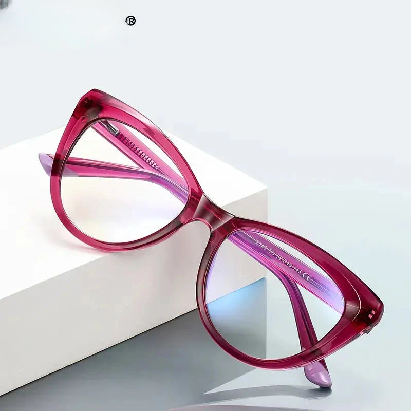 Women's Cat Eye Full Rim TR90 Reading Glasses 2149 — view 1 | Rx Spectacle