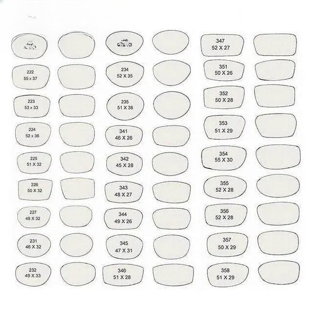 Unisex Cat Eye Rimless Titanium Prescription Glasses 6074-2 — view 3 | Rx Spectacle