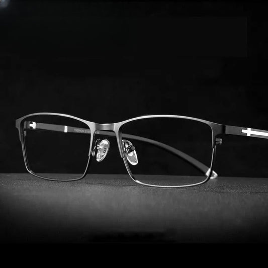 Unisex Full Rim Alloy Prescription Glasses P9211 — view 1 | Rx Spectacle