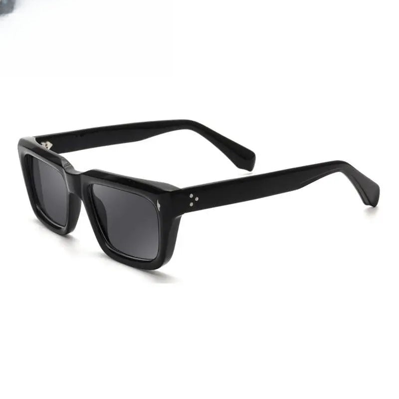 Men's Square Full Rim Acetate Prescription Glasses Tyj68 — view 2 | Rx Spectacle