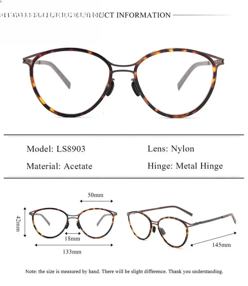 Women's Oval Full Rim Acetate Prescription Glasses 418903 — view 2 | Rx Spectacle