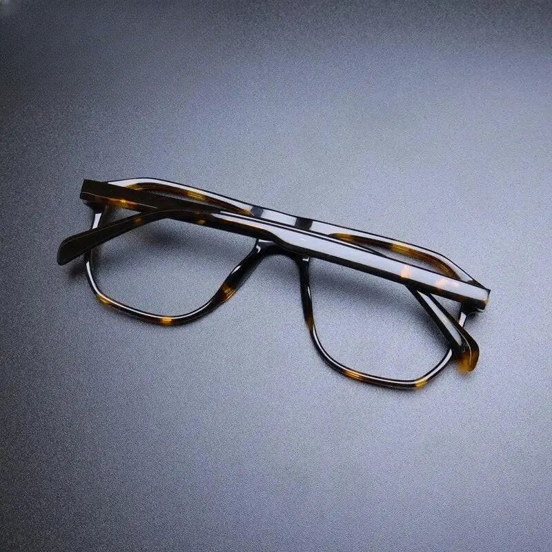 Unisex Square Full Rim Acetate Prescription Glasses Gxyj1135 — view 4 | Rx Spectacle